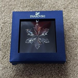 Small Swarovski Snowflake ornament 2014